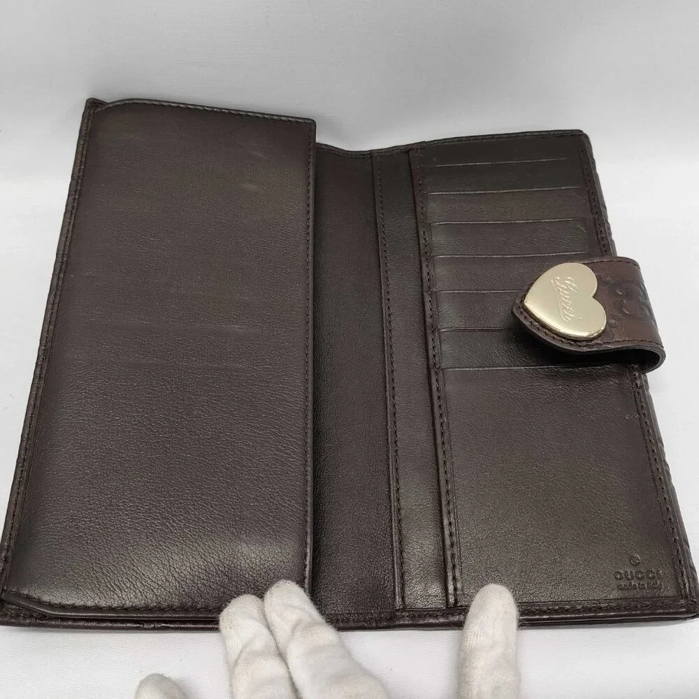 Gucci Guccissima Heart Continental Wallet - Picture 5 of 12